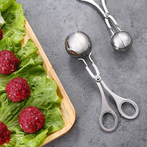 Stainless Steel Non-Stick Meatball Maker Spoon
