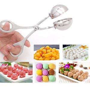 Stainless Steel Non-Stick Meatball Maker Spoon